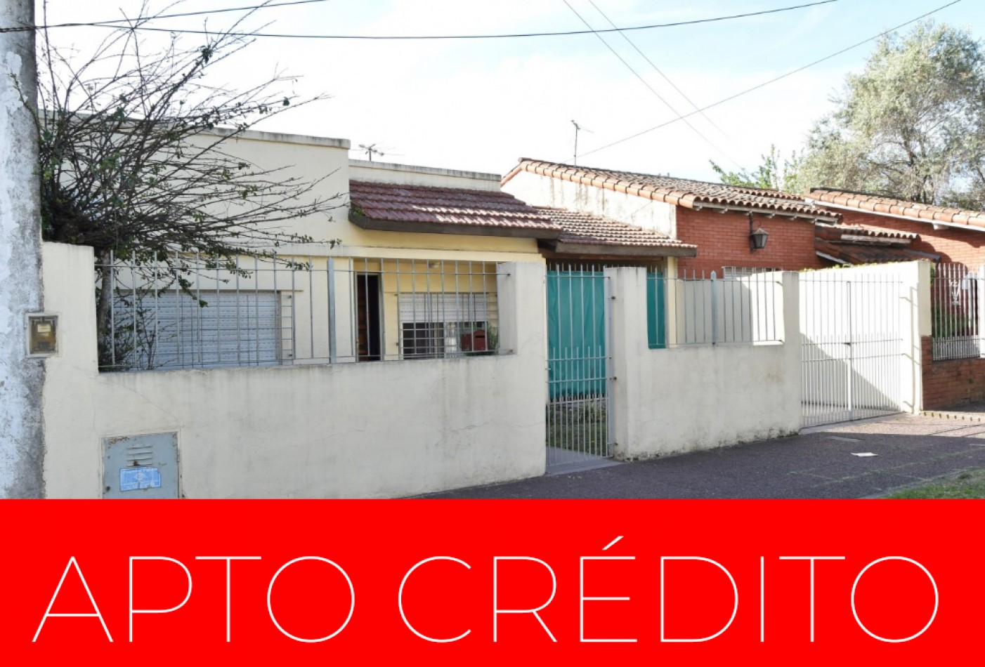 CASA EN QUILMES OESTE APTA CREDITO  - 4 AMBIENTES Y DEPTO TRASERO