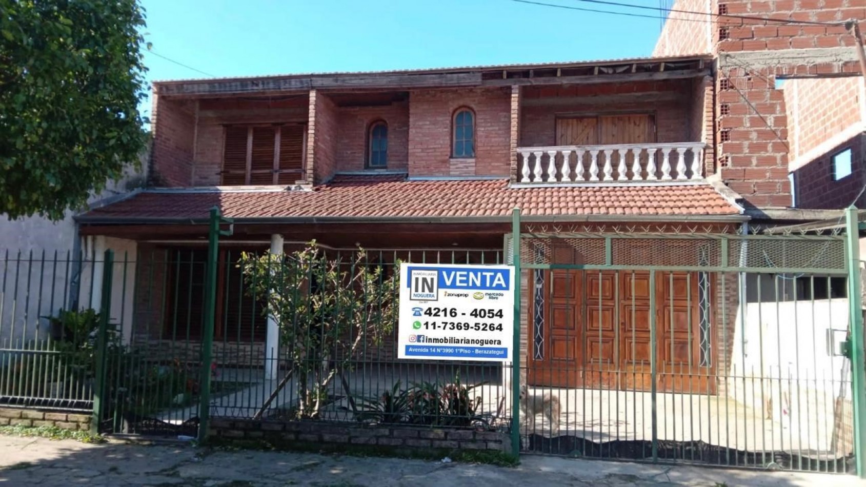 Casa en venta en Berazategui de 3 ambientes