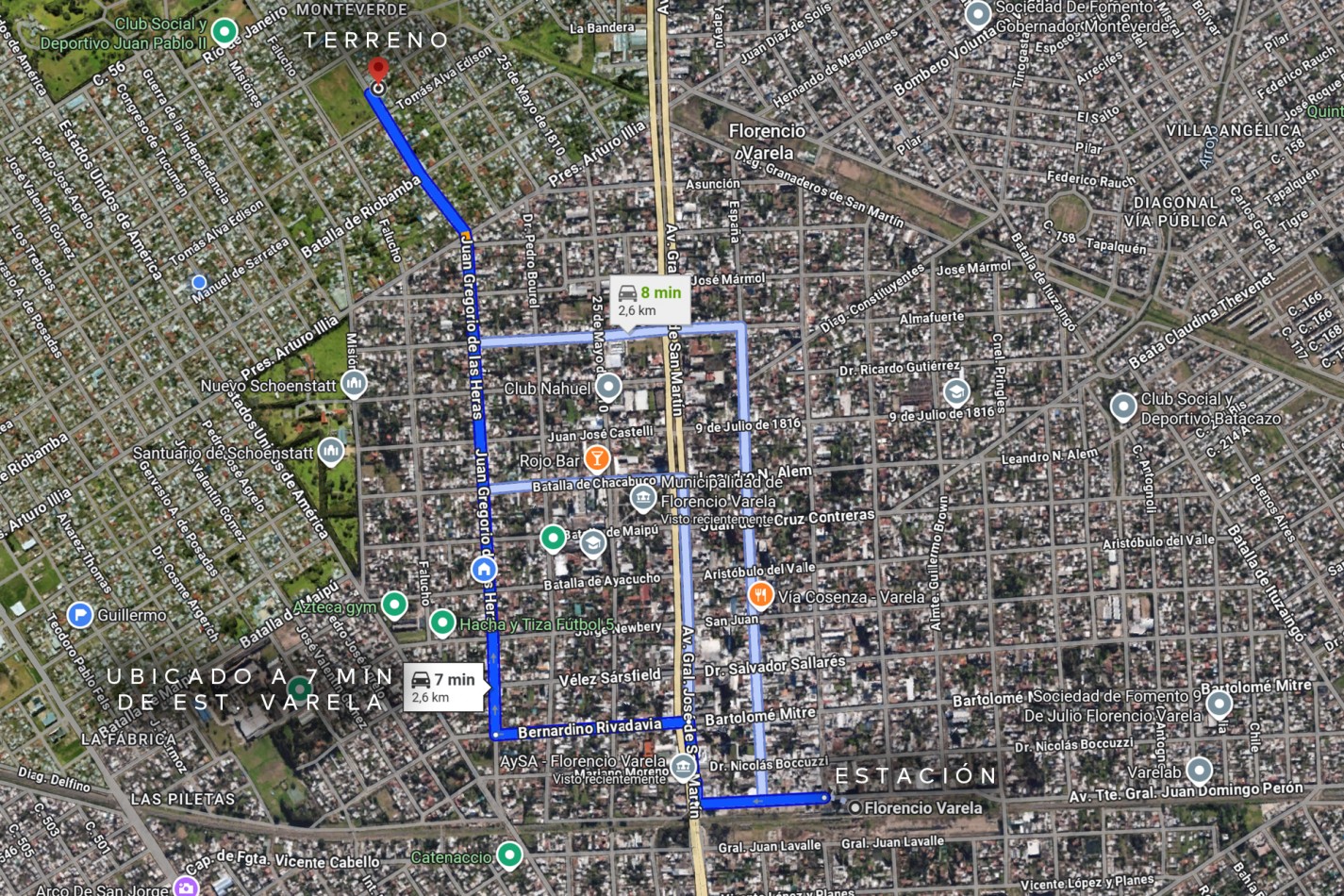 Lote de terreno 10x48 en Florencio Varela con financiacion excelente oportunidad