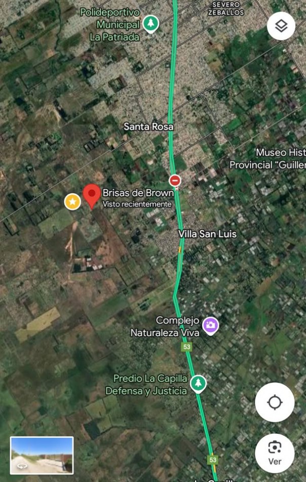 Terreno listo para edificar - B° Cerrado Brisas de Brown - Villa Brown - Fcio. Varela