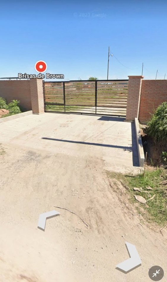 Terreno listo para edificar - B° Cerrado Brisas de Brown - Villa Brown - Fcio. Varela