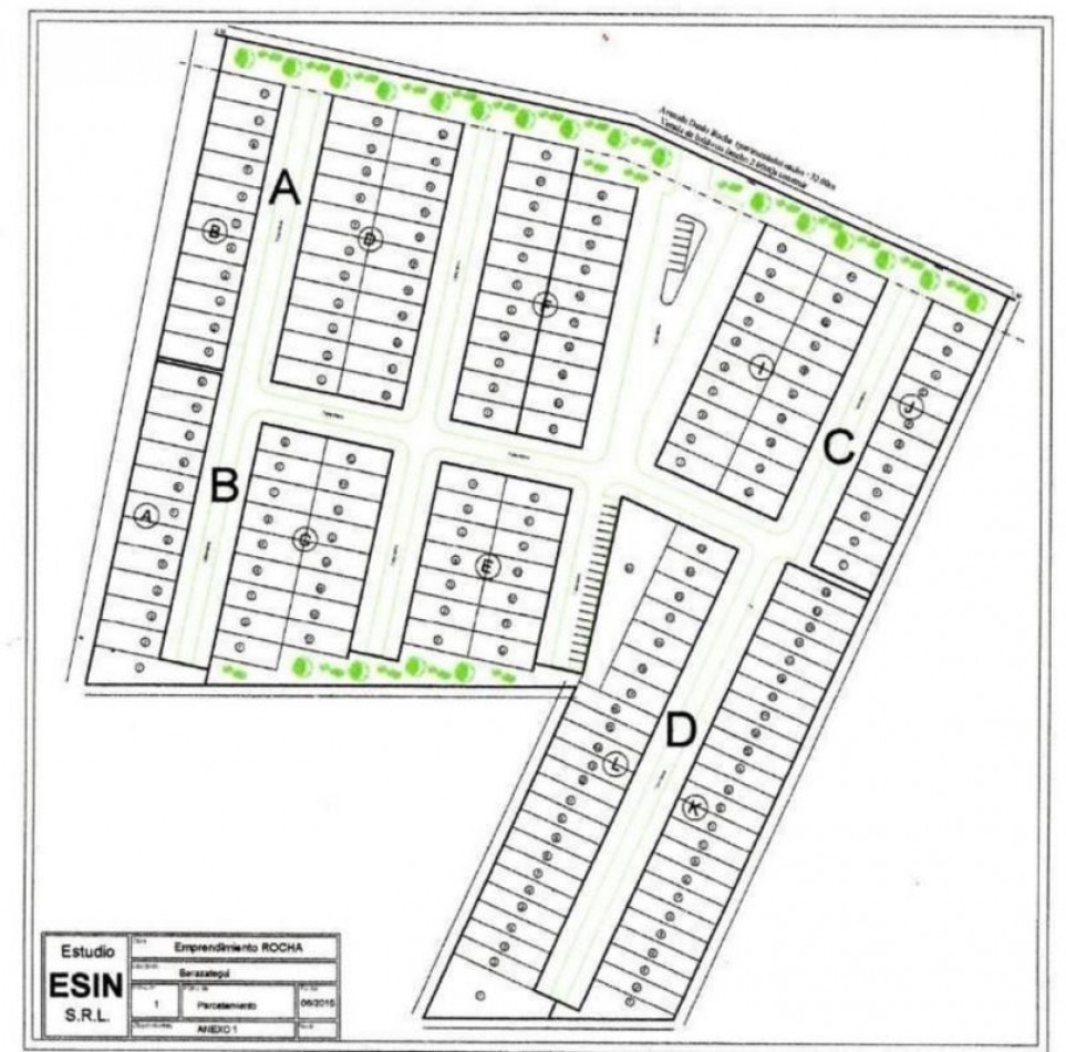 Venta lote Barrio "V. Federico 1" - Berazategui